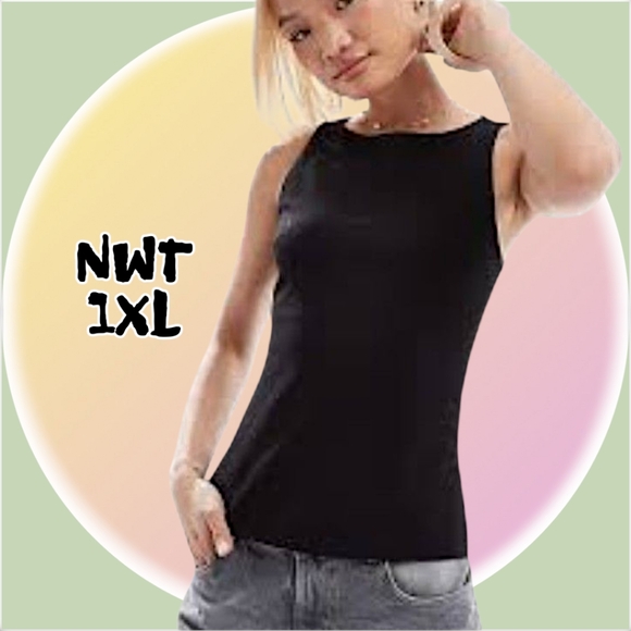 NWT Sz XL Croft & Barrow Bateau Sleeveless Top - Picture 2 of 7